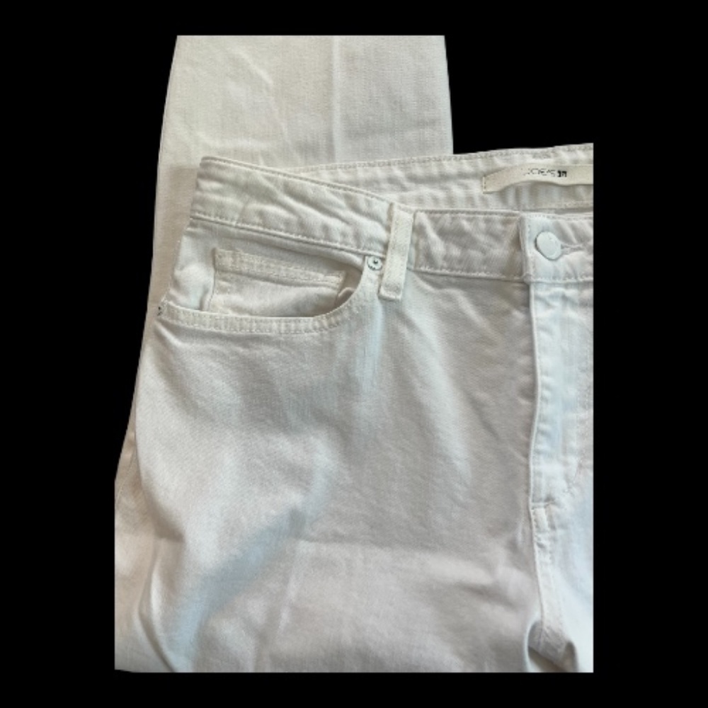 EUC Joe’s white cuffed cropped mid rise jeans | size 31 - Picture 3 of 8